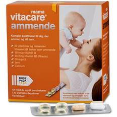 E-vitaminer - Zink Fedtsyrer Vitacare Mama Ammende 30 stk