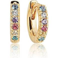 Dame Smykker Sif Jakobs Ellera Piccolo Earrings - Gold/Multicolour