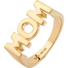 Dame - Zink Smykker Maria Black Mom Ring - Gold
