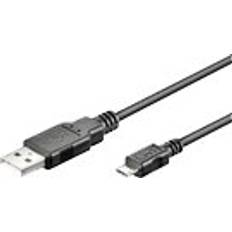 MicroConnect USB-kabel Kabler MicroConnect USB A - USB Micro-B 5-pin 2.0 3m