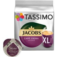 Tassimo Kaffekapsler Tassimo Jacobs Caffé Crema Intenso XL 132.8g 16stk 1pack