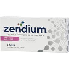 Zendium Blegende Tandpastaer Zendium Sensitive + Whitener 50ml 2-pack