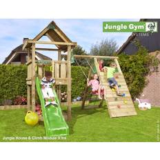Gynger - Klatrevægge - Negle Legeplads Jungle Gym Jungle House + Climb Module X'tra