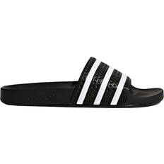 Adidas 35 - Herre Hjemmesko & Sandaler adidas Adilette Slides - Core Black/White