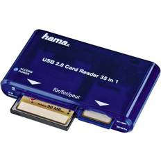 MicroSD Hukommelseskortlæser Hama USB 2.0 35-in-1 Card Reader (55348)