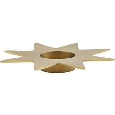 House Doctor Guld Lysestager, Lys & Dufte House Doctor Star Lysestage 2.8cm