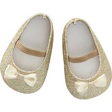 BS Doll Shoe Glitter Gold