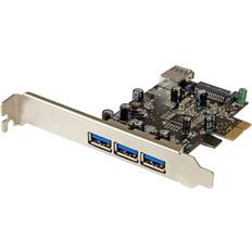 PCIe x1 - USB Type-A Controller kort StarTech PEXUSB3S42