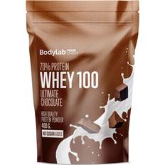 Bodylab Valleproteiner Proteinpulver Bodylab Whey 100 Ultimate Chocolate 400g