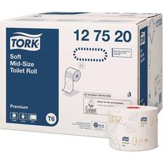 Tork Toiletpapir Tork Soft Mid-Size Toiletpapir Premium 27 ruller (127520)