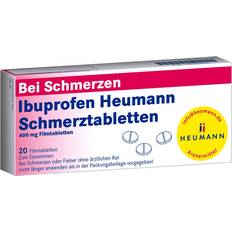 Ibuprofen Håndkøbsmedicin Ibuprofen Heumann Schmerztabletten 400mg 20 stk Tablet