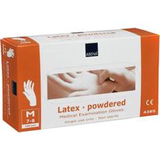 Abena Latex Powdered Disposable Gloves 100-pack