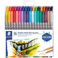 Staedtler Marker penne Staedtler Double Ended Fibre Tip Pens 36 Pack