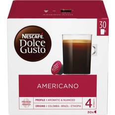 Kaffe Nescafé Dolce Gusto Americano 300g 30stk