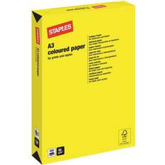 Staples Kontorpapir Staples Coloured Paper A3 Unpunched 80g/m² 500stk