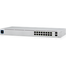 Ubiquiti Gigabit Ethernet - PoE+ Switche Ubiquiti USW-16-POE