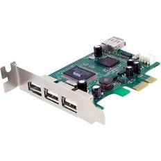 PCIe x1 - USB Type-A Controller kort StarTech PEXUSB4DP