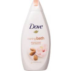 Dove Bade- & Bruseprodukter Dove Caring Bath Almond Cream with Hibiscus 500ml
