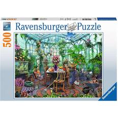 Klassiske puslespil Ravensburger Greenhouse Mornings 500 Pieces