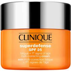 Clinique Fugtighedscremer - SPF Ansigtscremer Clinique Superdefense Fatigue+1st Signs of Age Multi-Correcting Cream Skin Type 1&2 SPF25 50ml