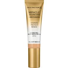 Max factor miracle touch Max Factor Miracle Second Skin Foundation SPF20 #04 Light Medium