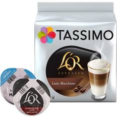 Tassimo Kaffekapsler Tassimo L'Or Latte Macchiato 16stk 1pack