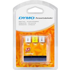 Dymo Markeringsbånd Dymo LetraTag Plastic Tape 3-pack