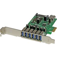 PCIe x1 - USB Type-A Controller kort StarTech PEXUSB3S7