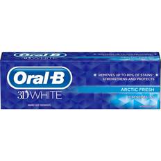 Oral-B Tandbørster, Tandpastaer & Mundskyl Oral-B 3D White Arctic Fresh 75ml