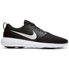 Nike 44 ½ Golfsko Nike Roshe G M - Black/White/Metallic White