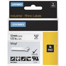 Dymo Etiketter Dymo Rhino Label Black on White 1.2x550cm
