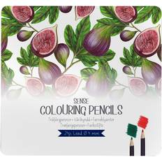 Sense Farveblyanter Sense Wooden Color Pens FSC 24-pack
