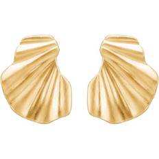 ENAMEL Copenhagen Wave Earrings - Gold