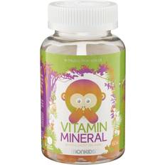 A-vitaminer - Magnesium Vitaminer & Mineraler Monkids Vitamin Mineral 60 stk