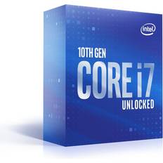 Core i7 - Intel Socket 1200 CPUs Intel Core i7 10700K 3,8GHz Socket 1200 Box without Cooler