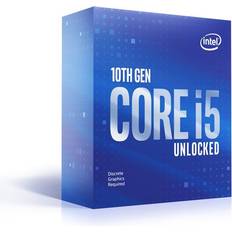 Core i5 - Intel Socket 1200 CPUs Intel Core i5 10600KF 4.1GHz Socket 1200 Box without Cooler