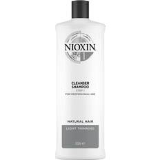 Nioxin Vitaminer Hårprodukter Nioxin System 1 Cleanser Shampoo 1000ml