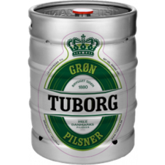Øl på tilbud Tuborg Green Pilsner 4.6% 2.500 cl