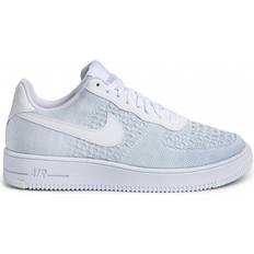 Herre - Nike Air Force 1 Sneakers Nike Air Force 1 Flyknit 2.0 M - White/Pure Platinum