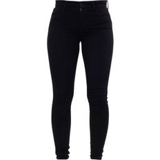 Levi's Dame - XL Bukser & Shorts Levi's 720 High Rise Super Skinny Jeans - Black Galaxy