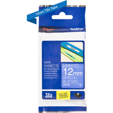Bedste Markeringsbånd Brother P-Touch Labelling Tape White on Blue