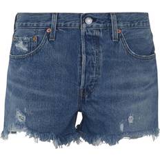 Levi's Dame - W30 Shorts Levi's 501 Original Shorts - Athens Mid Short/Blue