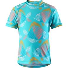 74 - UV-beskyttelse UV-trøjer Reima Azores Toddler's Swim Shirt- Bright Turquoise (516351-7504)