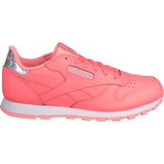 Reebok Junior Classic Leather - Pink Sour Rose Melon White
