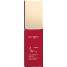 Vandfaste Læbeolier Clarins Lip Comfort Oil Intense #07 Intense Red