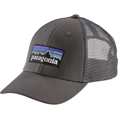 Unisex - Økologisk materiale Tøj Patagonia P-6 Logo LoPro Trucker Hat - Forge Grey