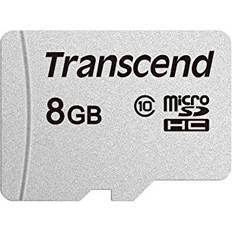 Transcend 8 GB - USB 2.0 Hukommelseskort & USB Stik Transcend 300S microSDHC Class 10 UHS-I U1 8GB