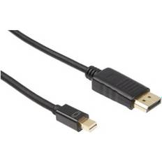 DisplayPort mini - DisplayPort-kabler - Sort Iiglo DisplayPort-Mini DisplayPort 2m