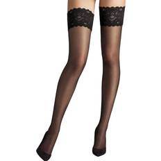 Wolford Nylon Tøj Wolford Satin Touch 20 Stay-Up - Black
