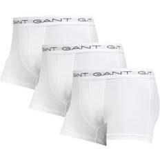 Gant Boxsershorts tights Underbukser Gant Stretch Cotton Trunks 3-pak - Hvid